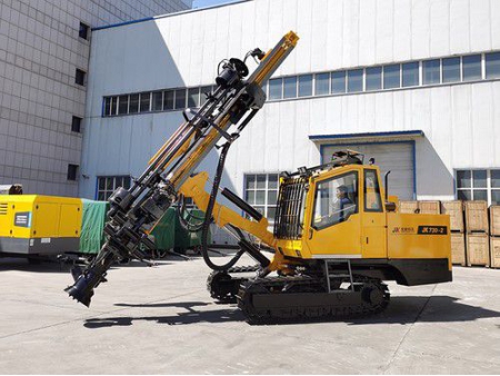 Automatic Crawler Mounted DTH Drilling Rig