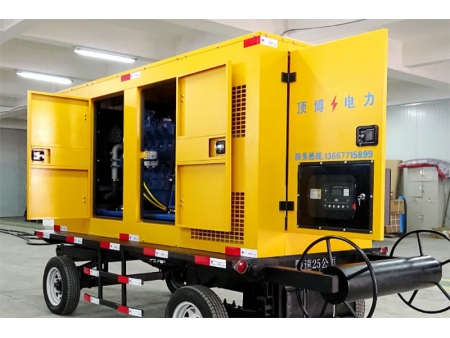 Silent Trailer Mounted Diesel Generator