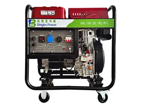 Air-Cooled Open Frame Diesel Generators (Single Cylinder)
