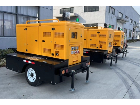 Mobile Power Generator and Drainage Pump Unit