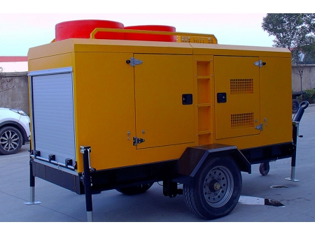 Mobile Power Generator and Drainage Pump Unit