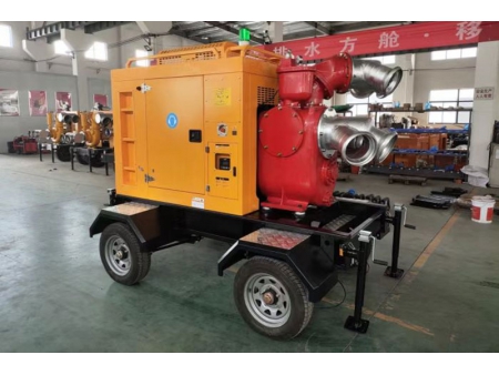 Trailer Mounted Self-Priming Pump