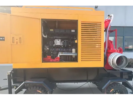 Trailer Mounted Double Suction Pump