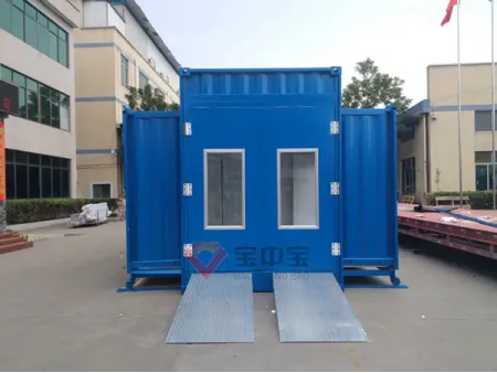 BZB-BF Mobile Container Spray Booth