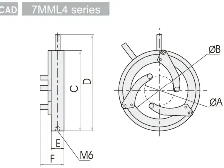 Self-Centering Mirror Mount