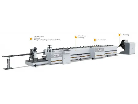 Steel Door Frame Roll Forming Machine
