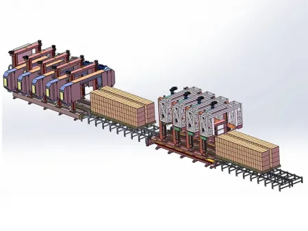 Large-Sized Double-Track Gantry Concrete Cutting Line