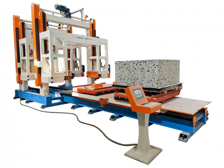 Double-Track Gantry Vertical Concrete Cutter with Rotary Table