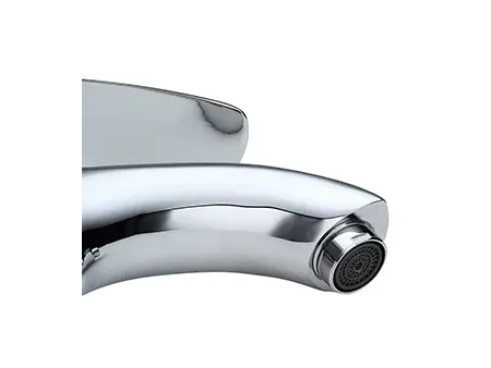 Round Curved Spout Basin Mixers, MEIH40-01