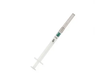 Auto-Disable Syringe (Metal Clip)