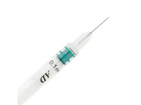 Auto-Disable Syringe (Metal Clip)