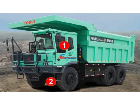 All-Electric Off-Road Dump Truck