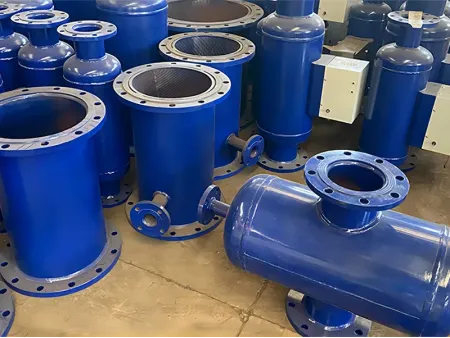 Spiral Degassing and Decontamination Device