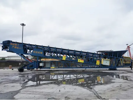 Radial Telescopic Stacker and Shiploader