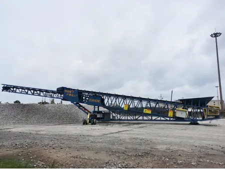 Radial Telescopic Stacker and Shiploader