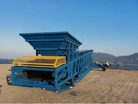 Radial Telescopic Stacker and Shiploader