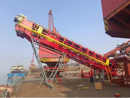 Radial Telescopic Stacker and Shiploader