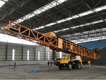 Radial Telescopic Stacker and Shiploader