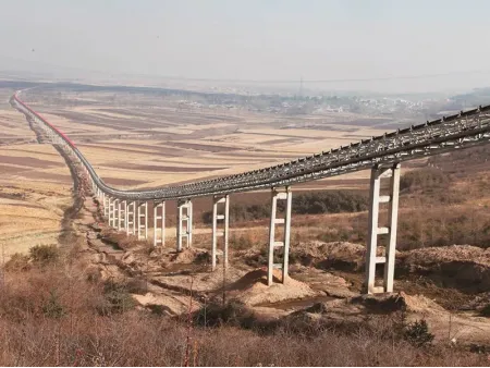 Long-Distance Belt Conveyor