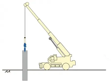 Resonance Free Variable Moment Vibratory Hammer