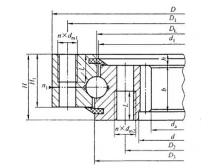 Four-Point Contact Ball Slewing Bearings