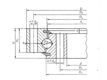 Four-Point Contact Ball Slewing Bearings