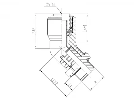 Forged Aluminum Fittings (Lightweight Fittings)