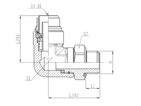 Forged Aluminum Fittings (Lightweight Fittings)