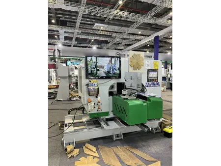 Double-End Tenoner Profiling Machine