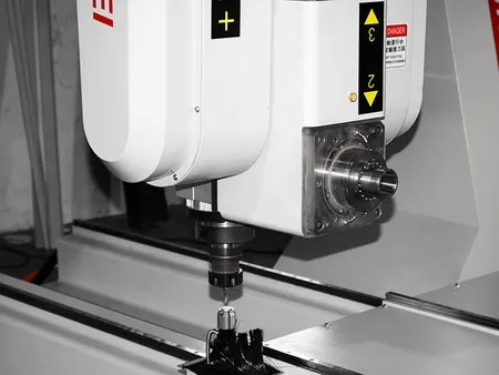 5-Axis CNC Machining Center with Automatic Tool Changer (ATC)