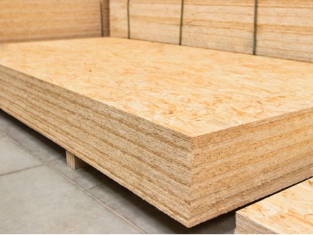 Oriented strand board (OSB)