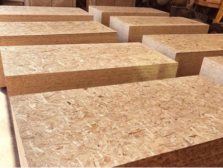 Oriented strand board (OSB)