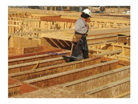 Oriented strand board (OSB)