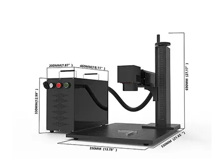 Split Fiber Laser Marking Machine