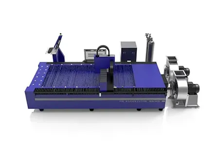 Open Flatbed Fiber Laser Cutting Machine