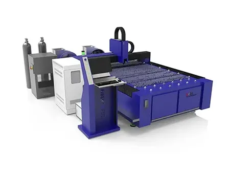 Open Flatbed Fiber Laser Cutting Machine