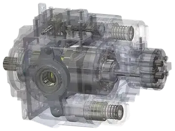 Closed Circuit Axial Piston Pump, PV Series