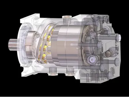 Closed Circuit Axial Piston Motor, HMF Series