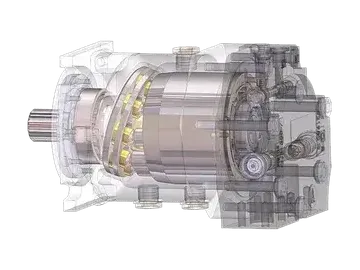 Closed Circuit Axial Piston Motor, HMF Series