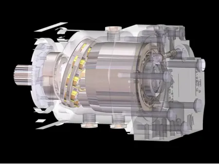 Closed Circuit Axial Piston Motor, LMF Series