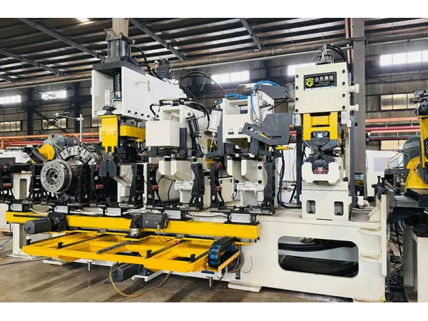 Trimming, Planishing, End Cutting Machine for Wheel Rims | Aoguan | ETW