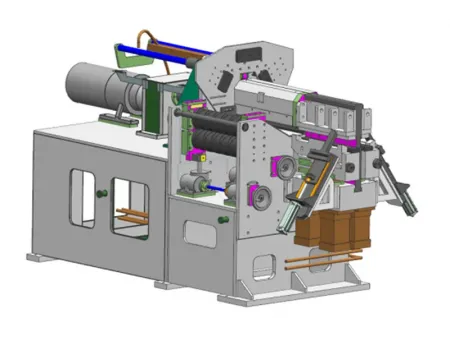 Wheel Rim Coiling Machine with Automatic Loading System