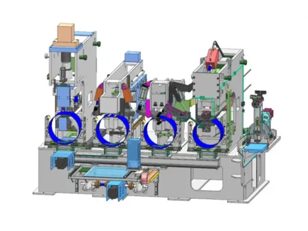 Trimming, Planishing, End Cutting and Re-rounding Machine