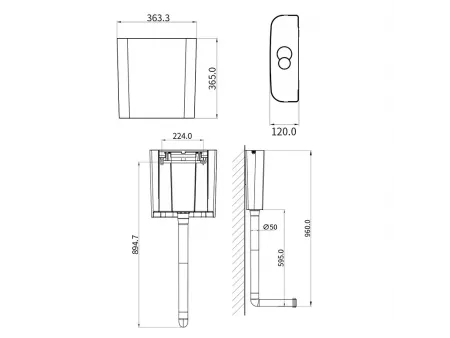 Toilet Cisterns (Toilet Water Tanks)