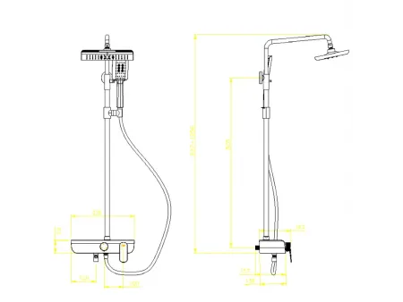 Multifunctional Shower System