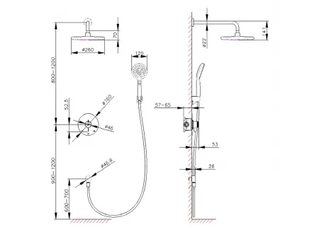 Multifunctional Shower System