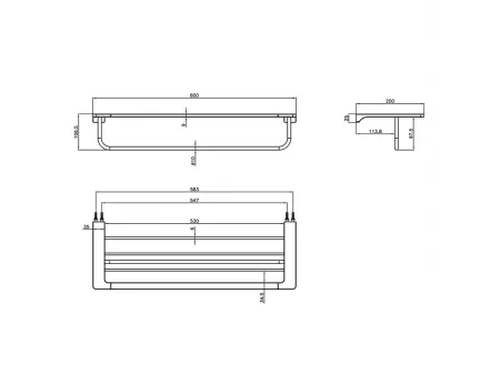 Towel Shelf