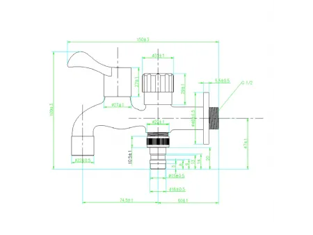 Bib Tap & Washing Machine Faucet