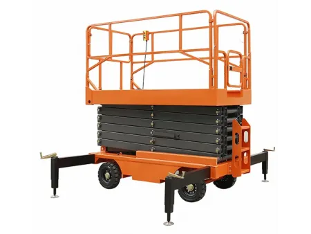 Push Around Scissor Lift