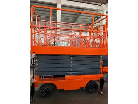 Push Around Scissor Lift